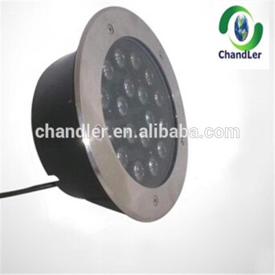 Waterproof Epistar Chip Outdoor Recessed Floor ip67 RGB 18W LED Underground Light With CE & RoHS